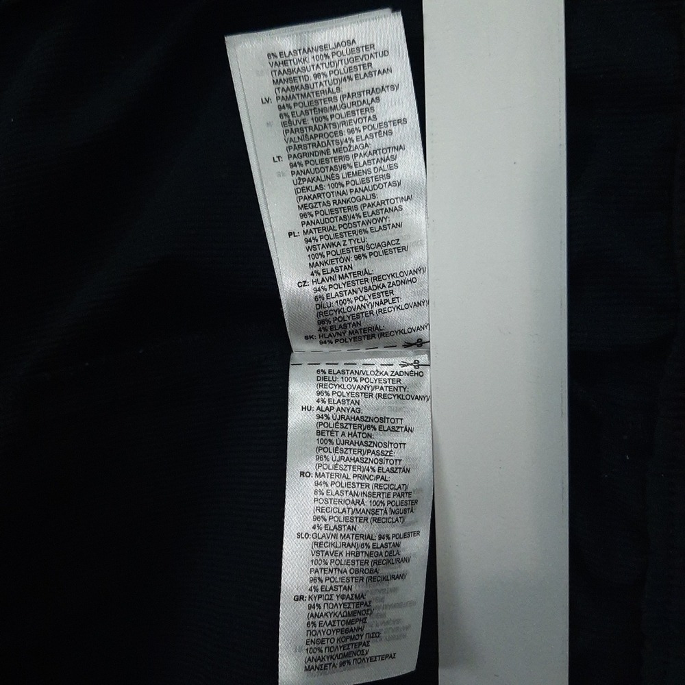 Adidas Primeblue Windbreaker Mens 4XL Black Full Zip Mesh Back Ruched Sleeves - Picture 16 of 16